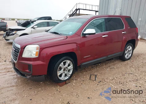 2017 GMC Terrain Sle-1 from USA, damaged, VIN 2GKALMEK5H6133857